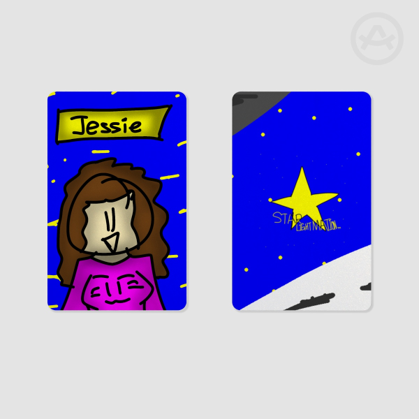 Starlightmation Jessie Card