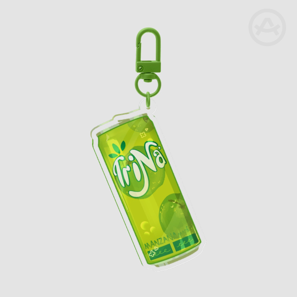 Apple Trina Acrylic Keychain