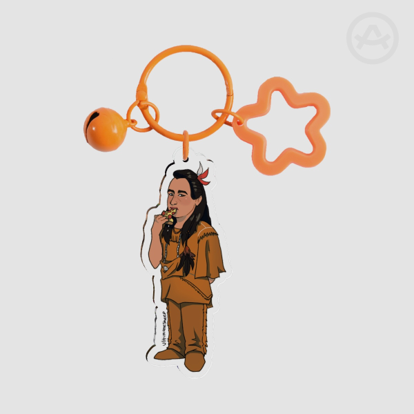 Ghosts CBS Sasappis Acrylic Keychain