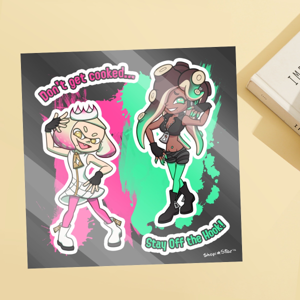 Off the Hook Sticker Sheet