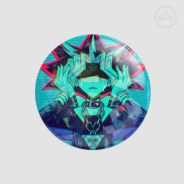 Boy In Puzzle Listen Round Badge