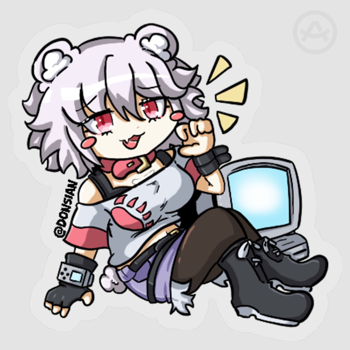 Lunursine: Kokoro Sticker