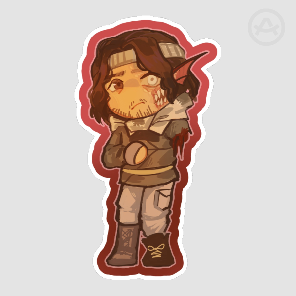 Mutated Simon Sticker