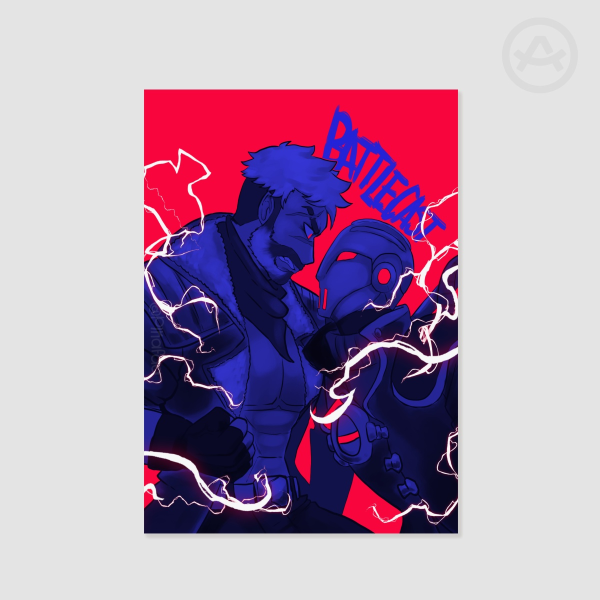 BattleCast Jayce vs Viktor - Poster Printing