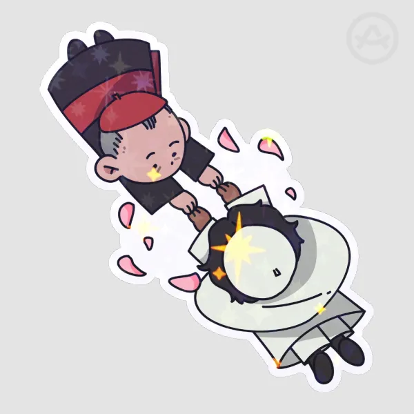 Conclave Lawrence and Benitez Twirling Sticker