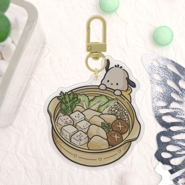 Epoxy Acrylic Keychains - Chicky hotpot