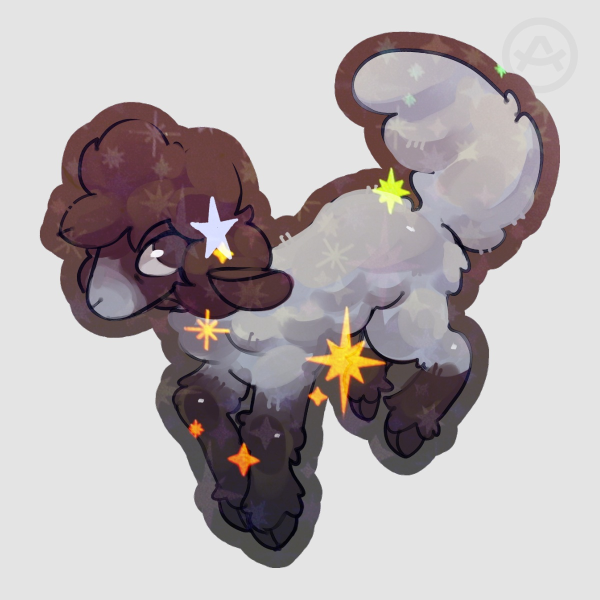 Nebula Lamb - Sticker