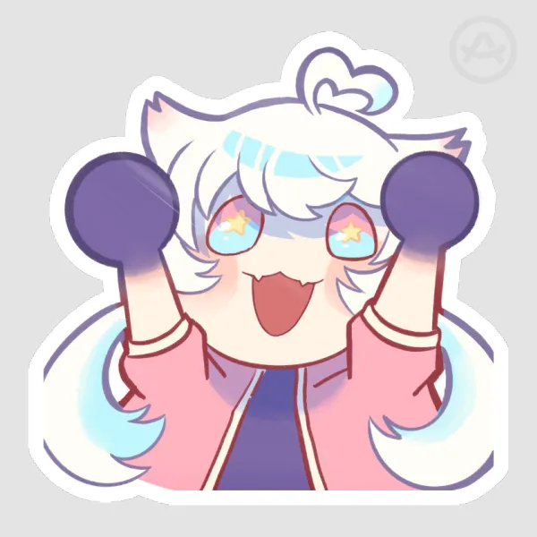 Myobi Yibbie sticker