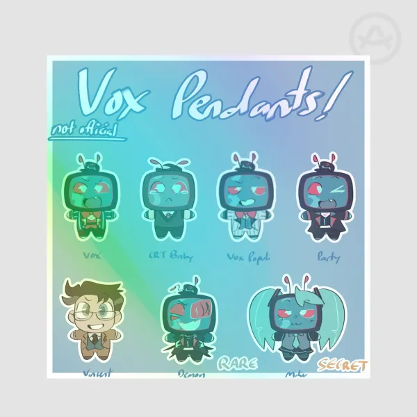 Vox Pendantz Sticker Sheet