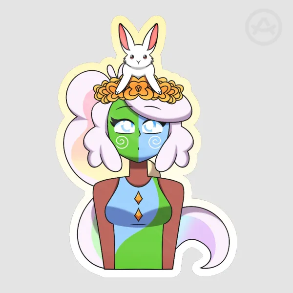 Terra And Daisy Sticker