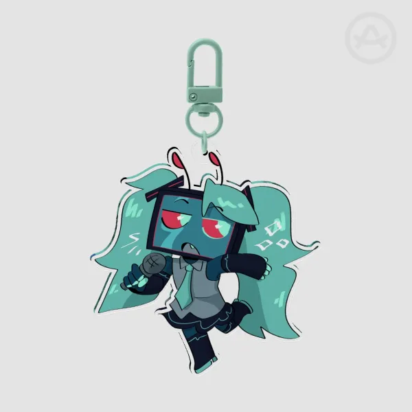 Chibi Miku-Vox Keychain