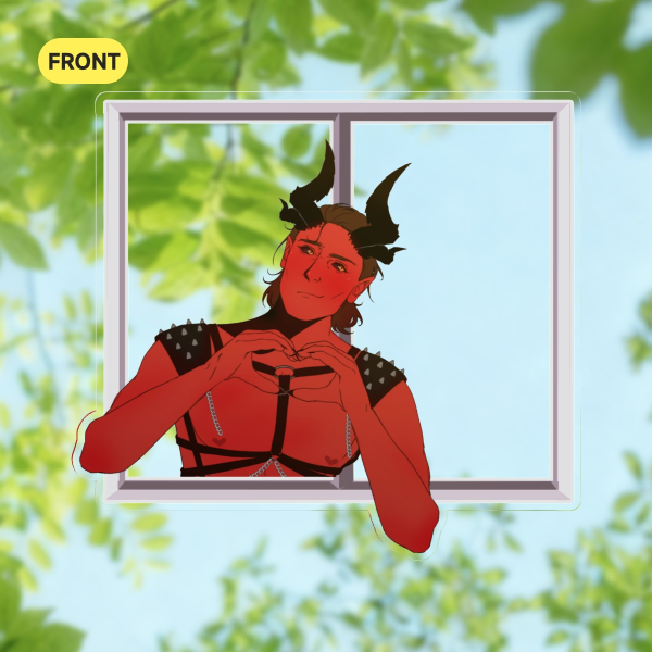 Haarlep's Window - Transparent Card (PET)