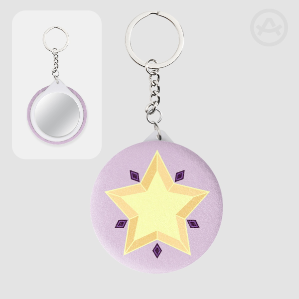 Starry Mirror Keychain