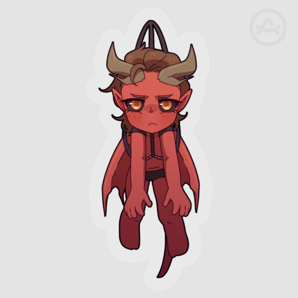 Grumpy Haarlep Sticker