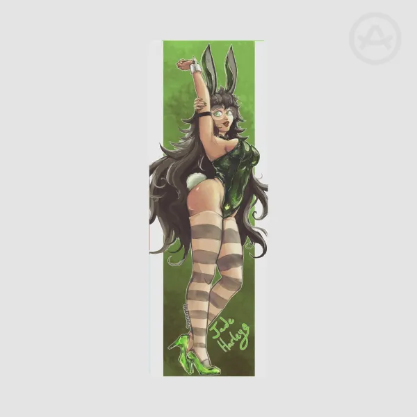 Bunny Jade Bookmark