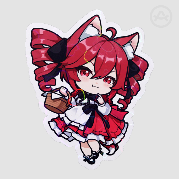 Chibi Red Riding Hood Teto Sticker