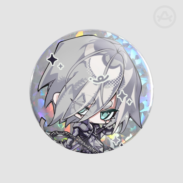 Kadaj ☆ Holographic Badges