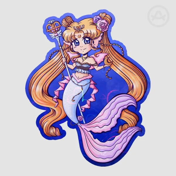 Merenity Glitter Sticker