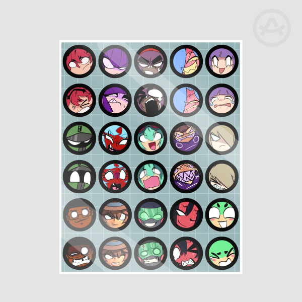 OCBallLab Sticker Sheet #1
