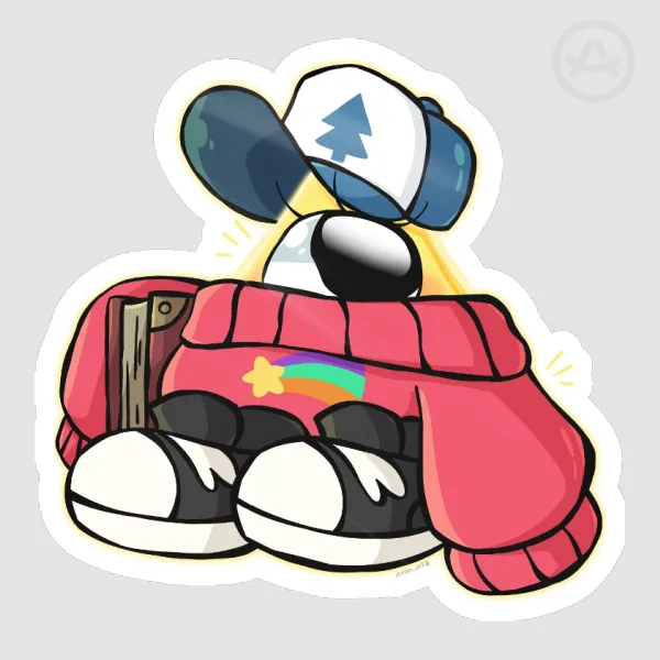 Baby Bill cipher sticker 