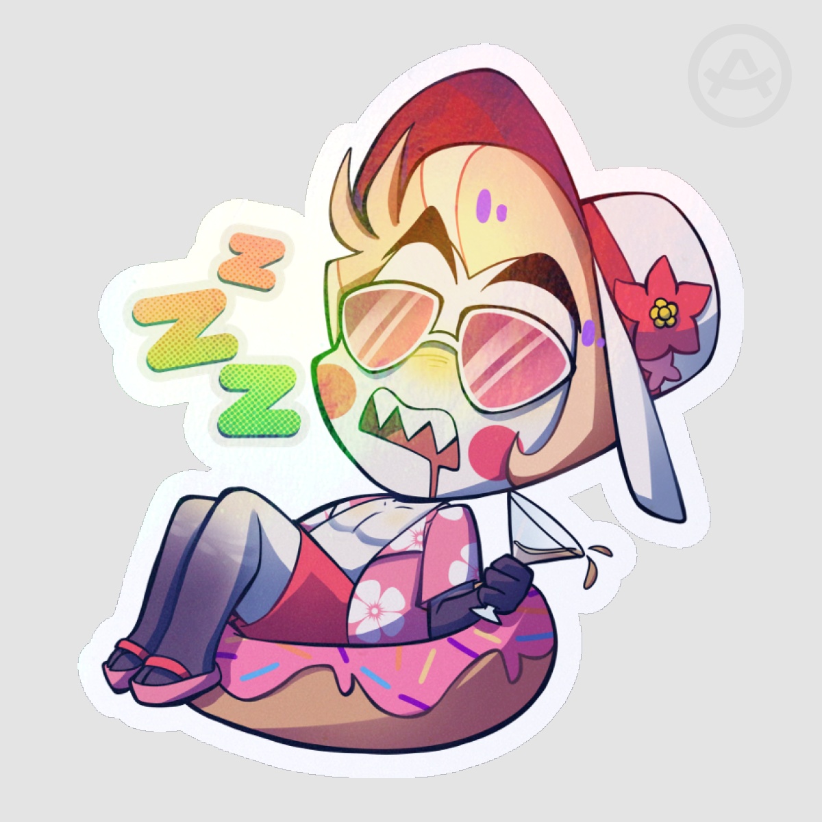 Lucifer Die Cut Stickers