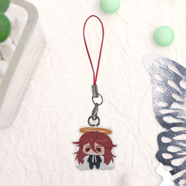 Chibi Angel Devil Phone Charm