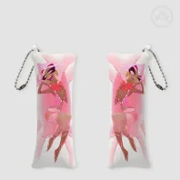 Saint Valentine Mini Body Pillow Keychain