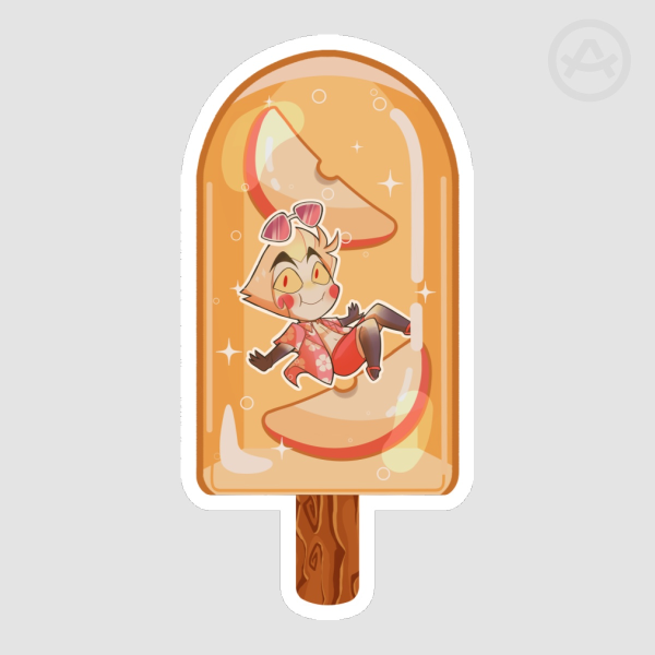 Lucifer Popsicle Die Cut Sticker