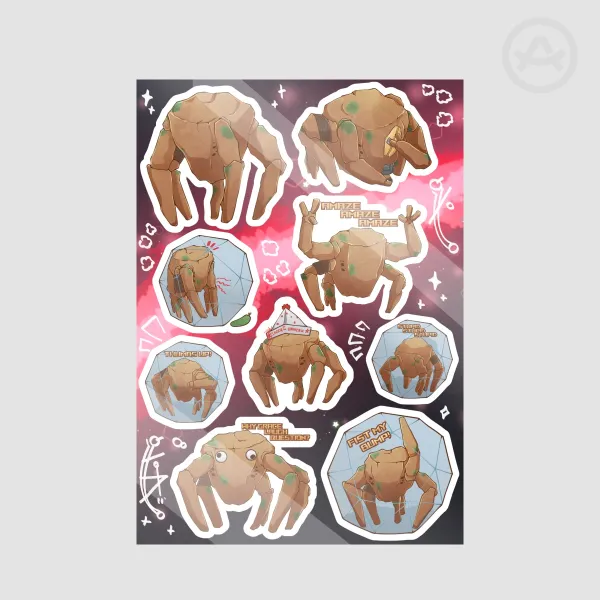 Rocky Sticker Sheet