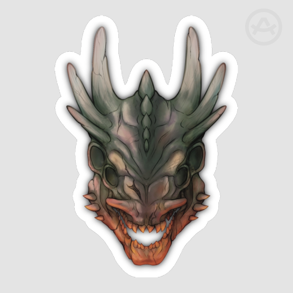 Sea Dragon Leviathan Subnautica Sticker