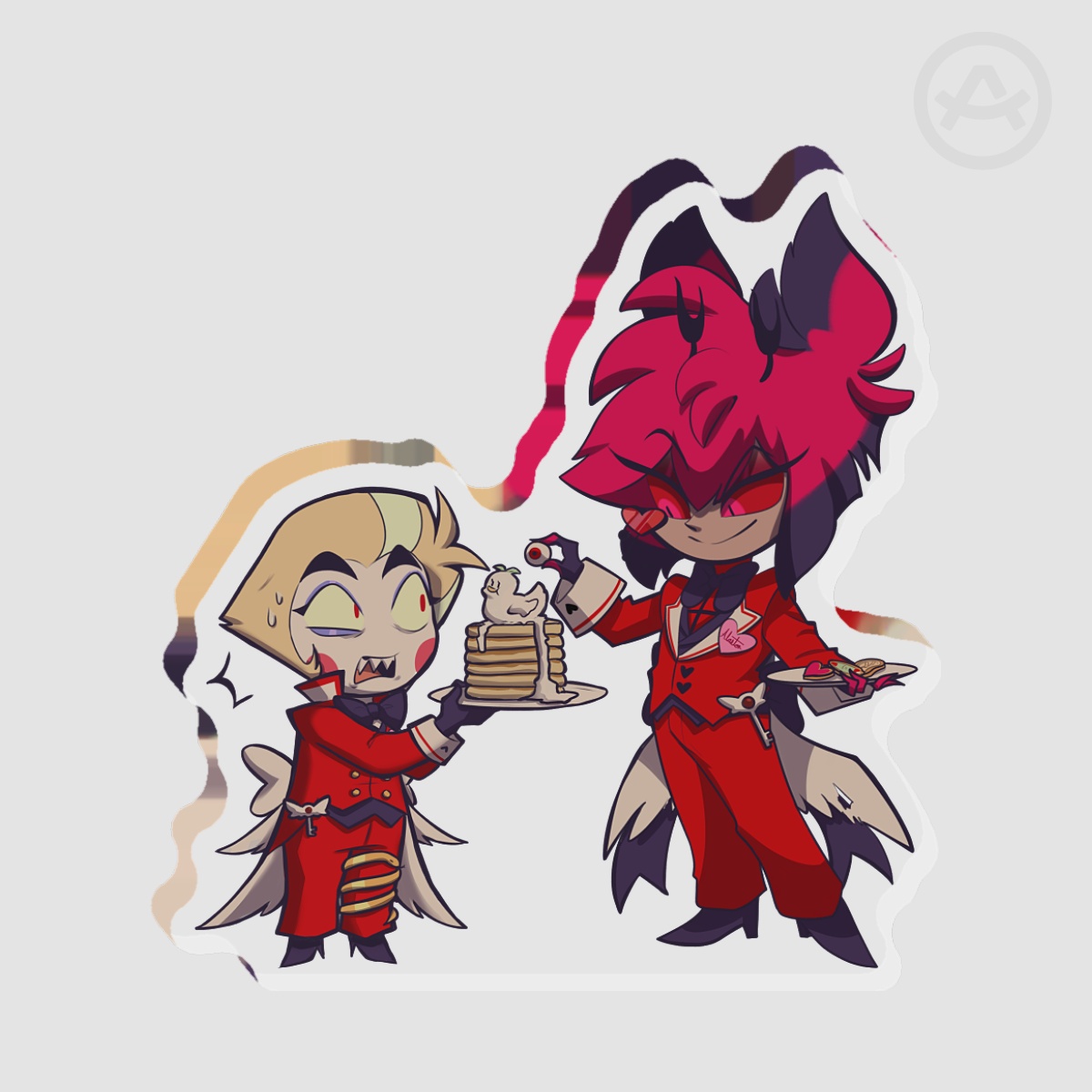 RadioApple Cafe Thick Acrylic Stand