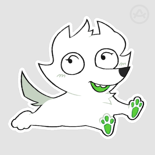 Jade Barkley Glossy Die Cut Sticker