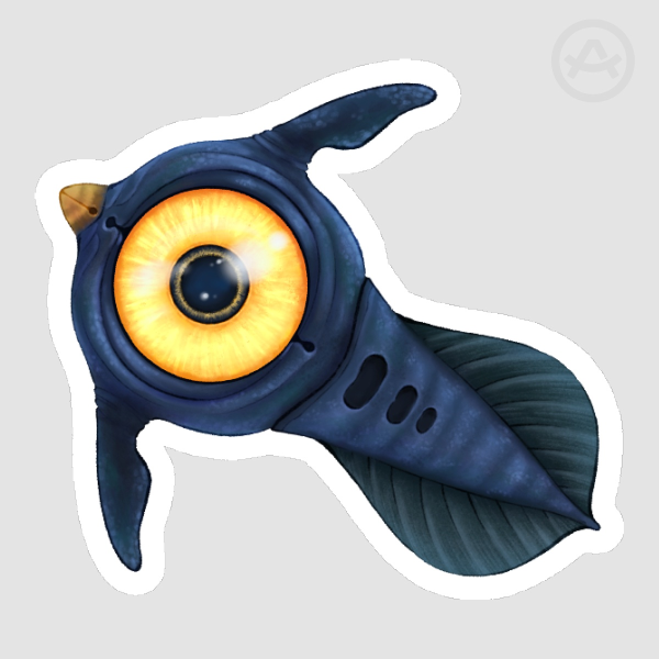 Peeper Subnautica Sticker