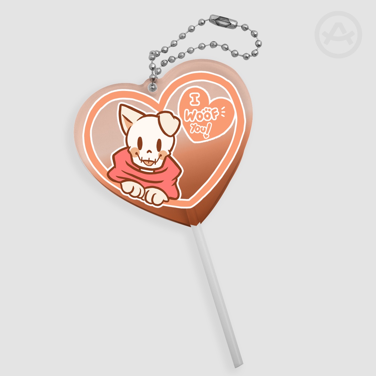 Pupyrus Acrylic Lollipop Keychains