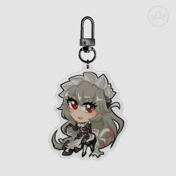 ZZZ Rina Epoxy Keychain