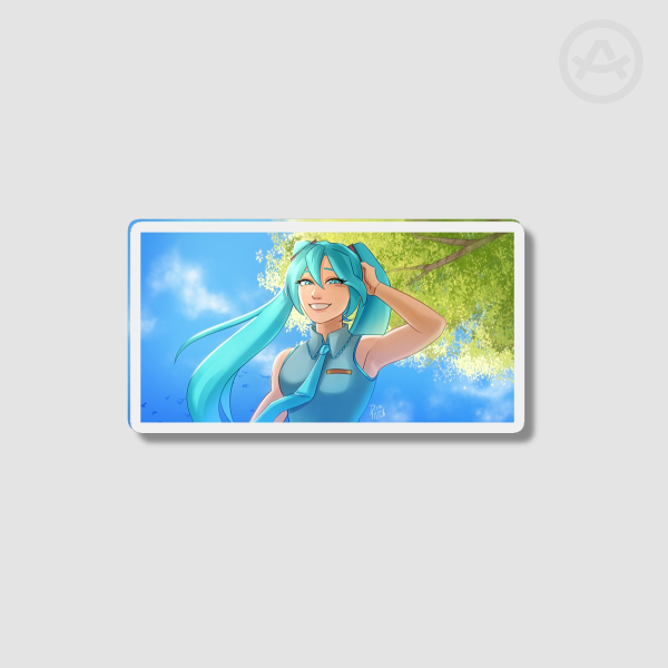 Hatsune Miku! Vocaloid Fridge Magnet - 2.36""(60mm)