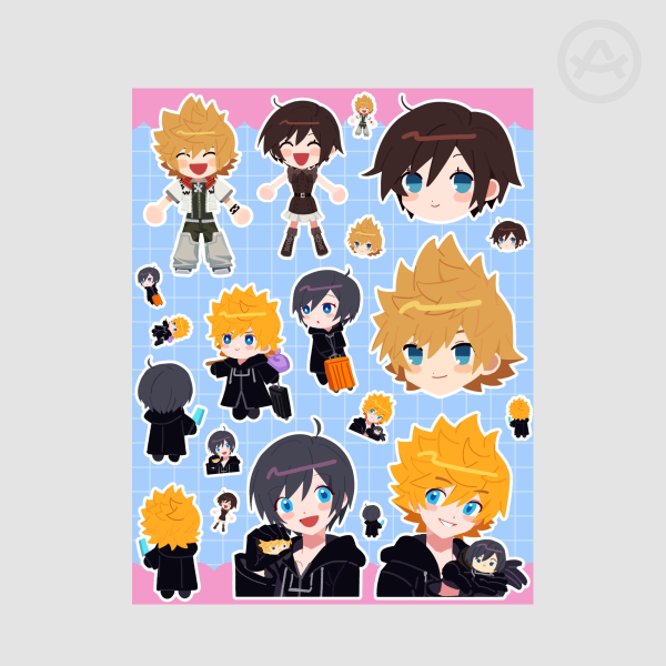 Rokushi stickers 1