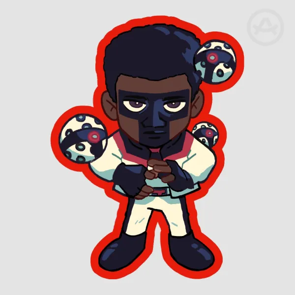 Mr. Terrific Sticker (DC/Superman Movie)