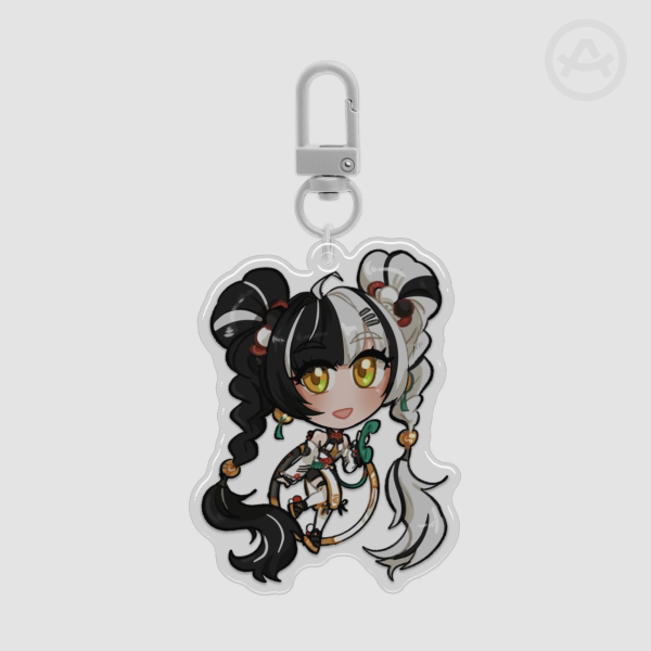 ZZZ Dialyn Epoxy Keychain