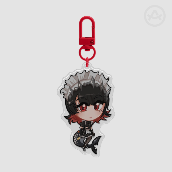 ZZZ Ellen Epoxy Keychain