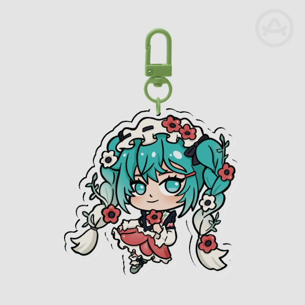 Miku - Flower Fairy Anemone Charm