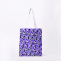 Micho Stamp Full-print Canvas Tote Bag - 15.3″x13.4″(39x34cm)