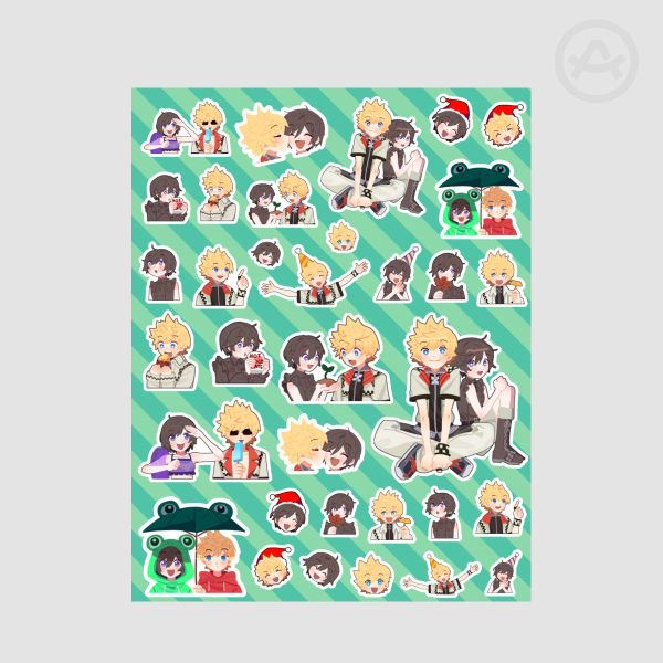 Rokushi stickers 2