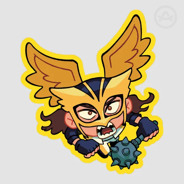 Hawkgirl Sticker (DC/Superman Movie)