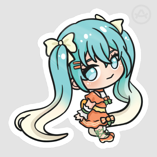 Miku - Citrus Stickers