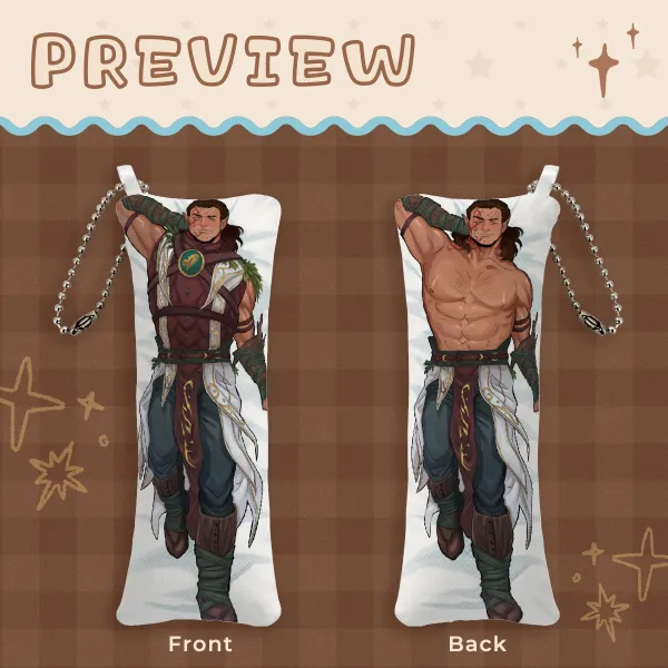 Halsin Mini Dakimakura Keychain