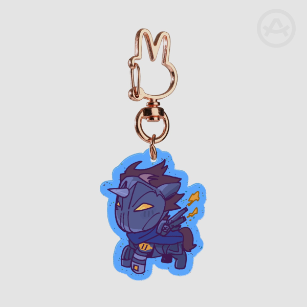 Viktorpony Glittery Acrylic Keychain
