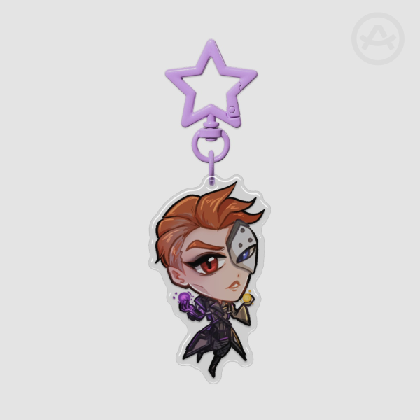 Moira Epoxy Keychain