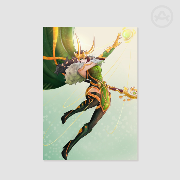 lady loki Poster Printing