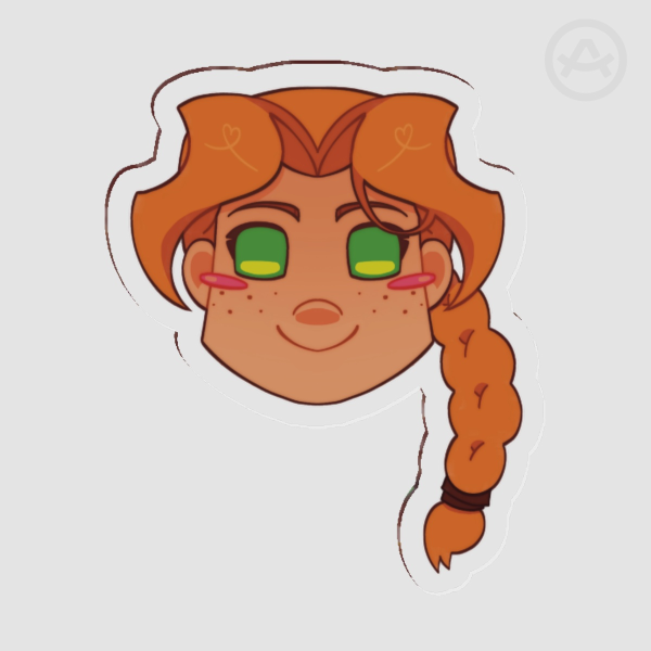 Chibi Vicky Acrylic Pin